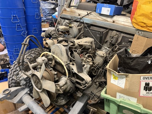 Om617 engine gearbox - om617, engine,